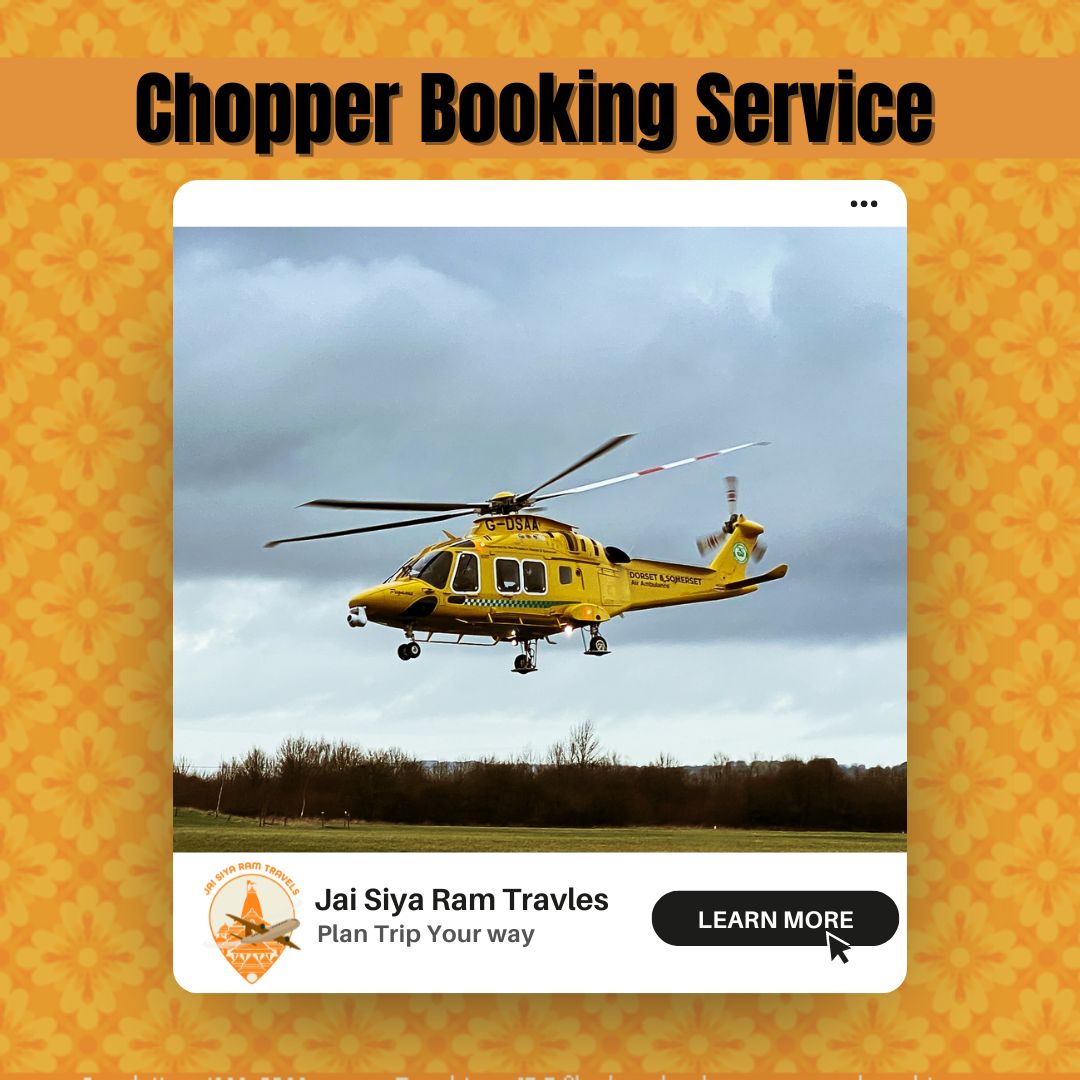 Chopper Booking Service -JSR Travels