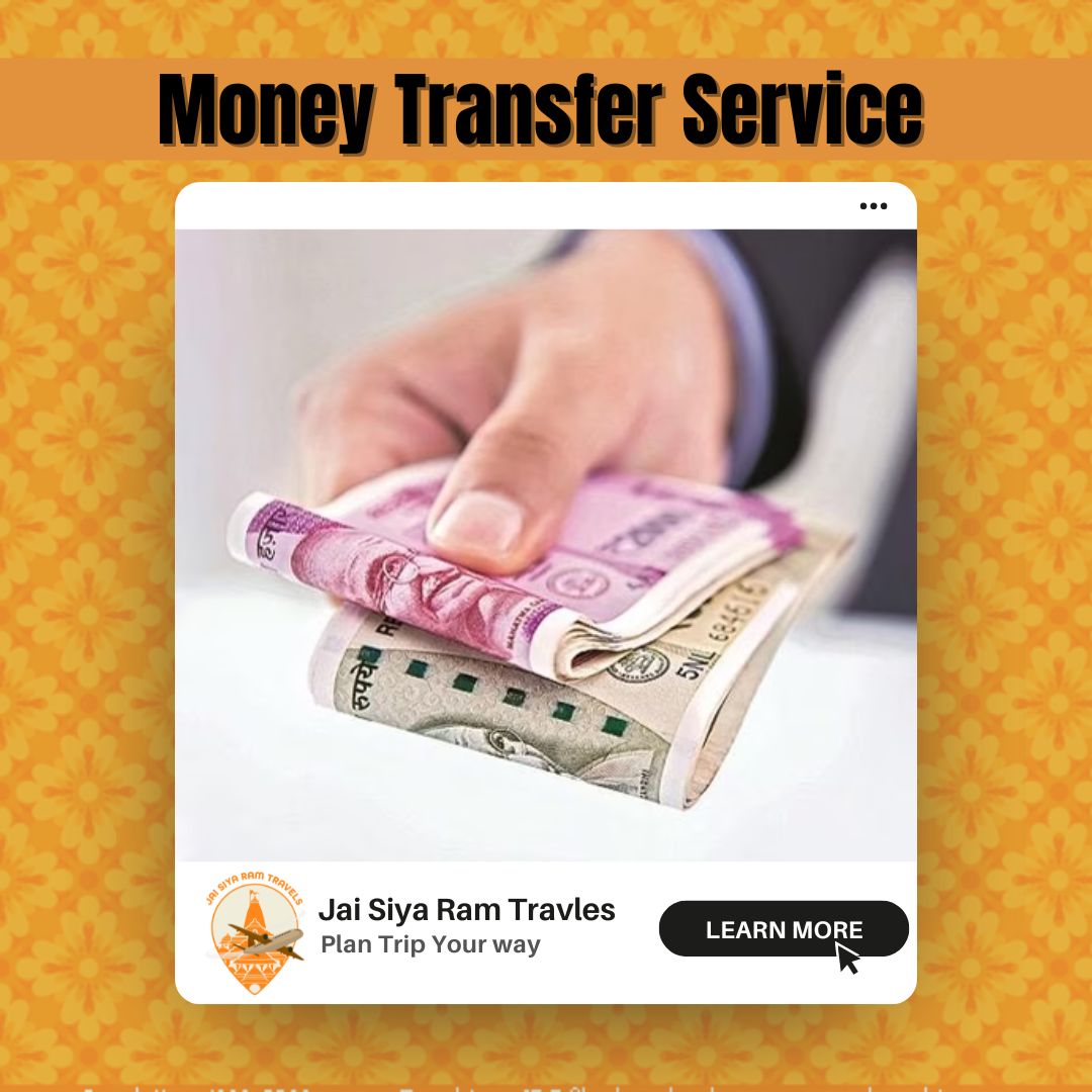 Money Transfer Service - JSR Travels