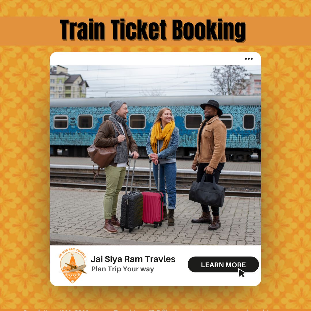Train Ticket booking Service -JSR Travels